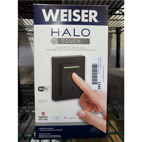 NEW Weiser Halo Touch Smart DeadboltÂ 
