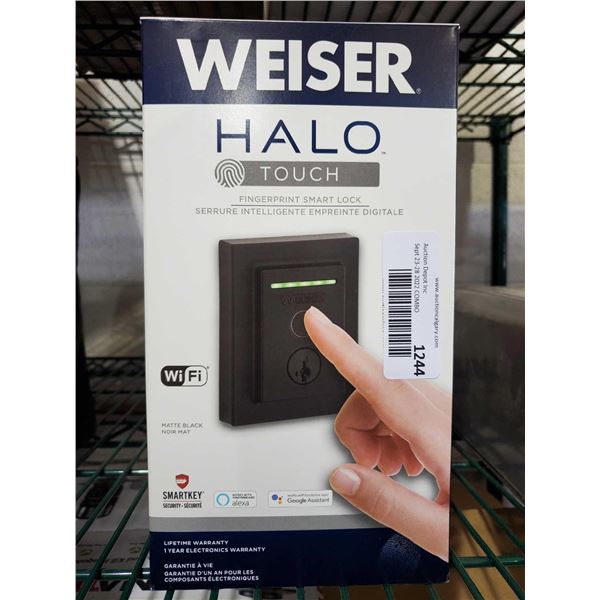 NEW Weiser Halo Touch Smart DeadboltÂ 