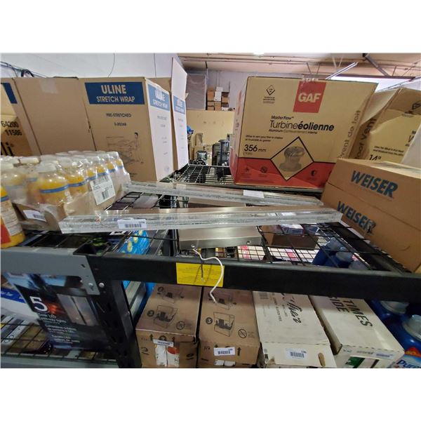 Set of 2 Pascal Dimmable Constant Current LED Wall Light FixturesÂ -Â  UNTESTED- OPEN/OUT OF BOX - S