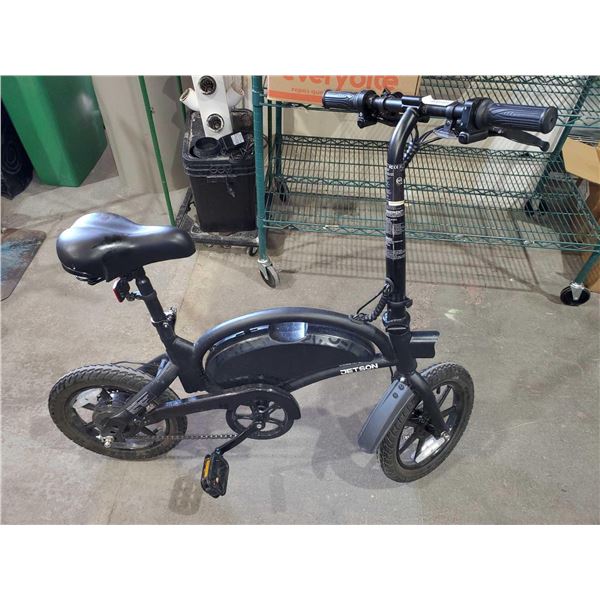 Jetson E Bike - No Charger - Handlebar Lock doesnt Engage to Secure Handle Post - UNTESTED- OPEN/OUT