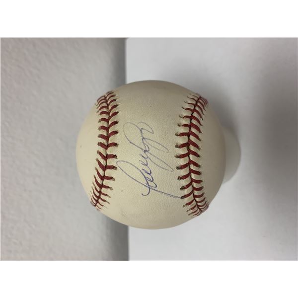 Luis Sojo signed baseball