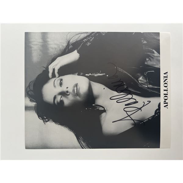 Apollonia signed photo