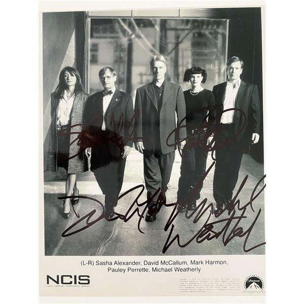 NCIS cast signed photo