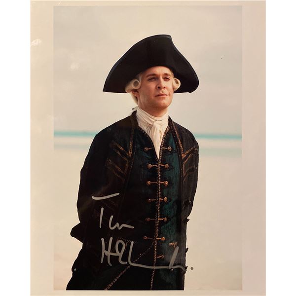 Pirates of the Caribbean Tom Hollander signed movie photo