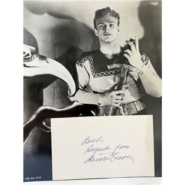Buster Crabbe original signature