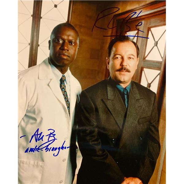 Gideon's Crossing Andre Braugher and Ruben Blades signed photo