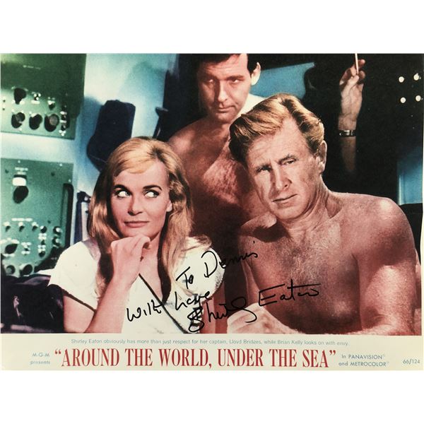 Around the World, Under the Sea signed movie photo