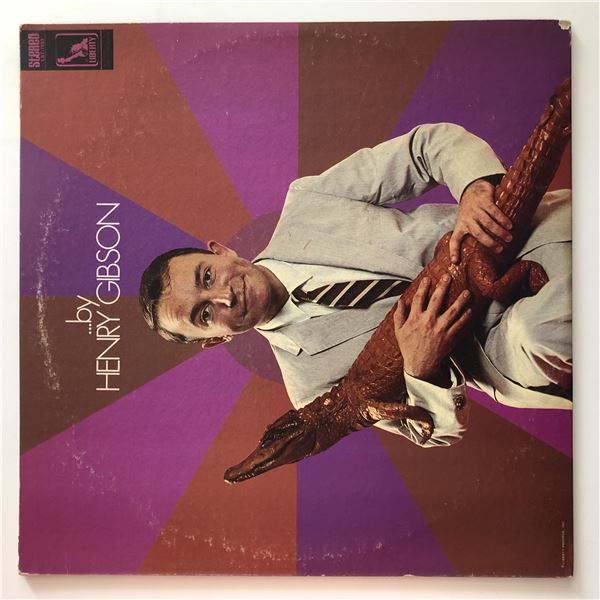 Henry Gibson signed album