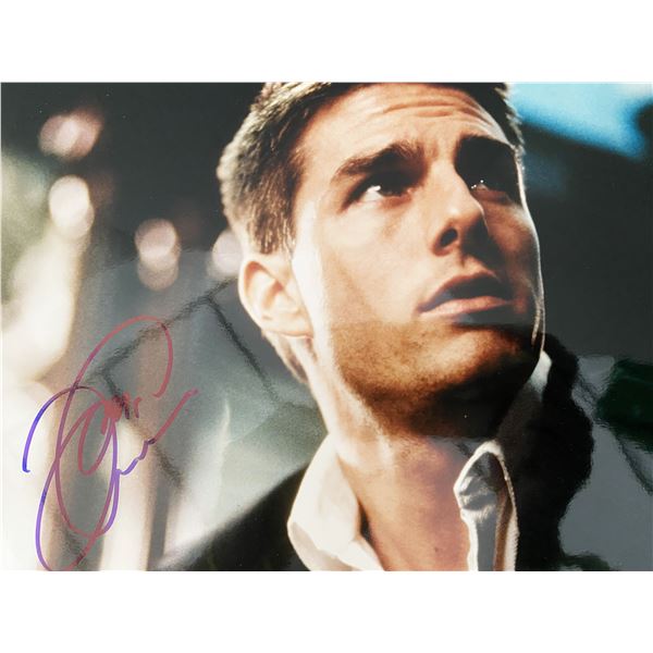 Tom Cruise signed photo