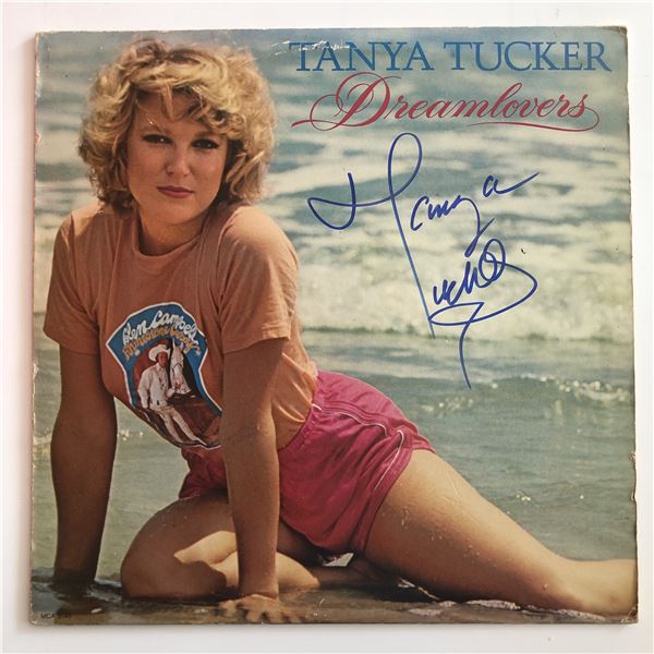Dreamlovers Tanya Tucker  signed album