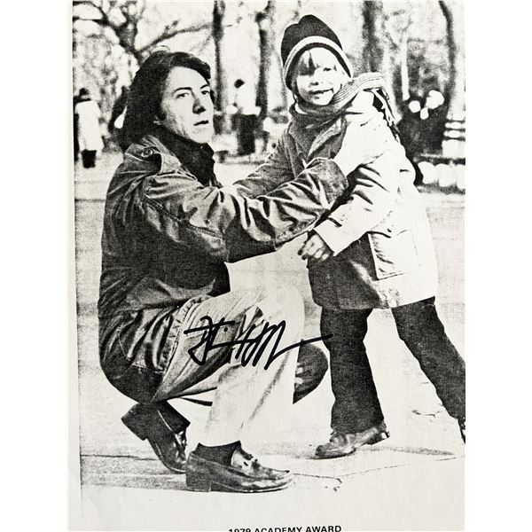 Kramer vs. Kramer Dustin Hoffman signed movie photo