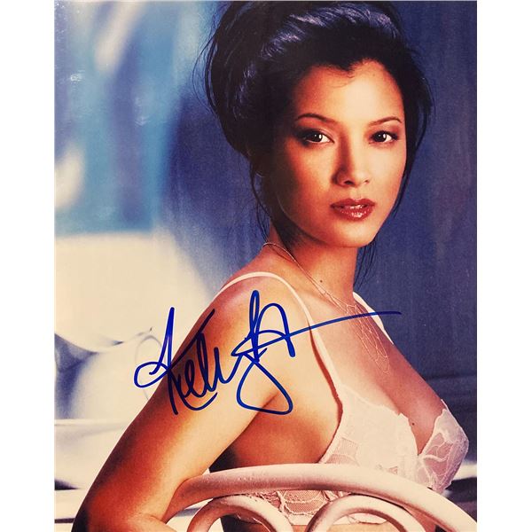 Kelly Hu signed photo