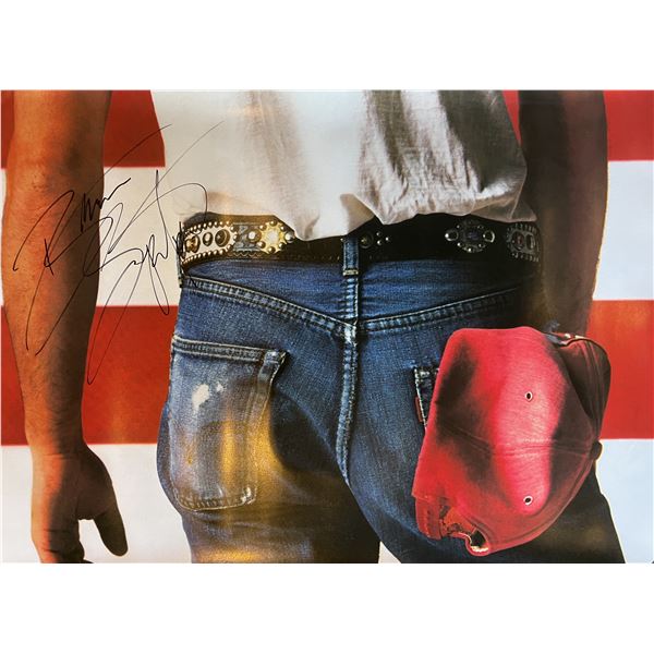 Bruce Springsteen Born in the USA signed poster