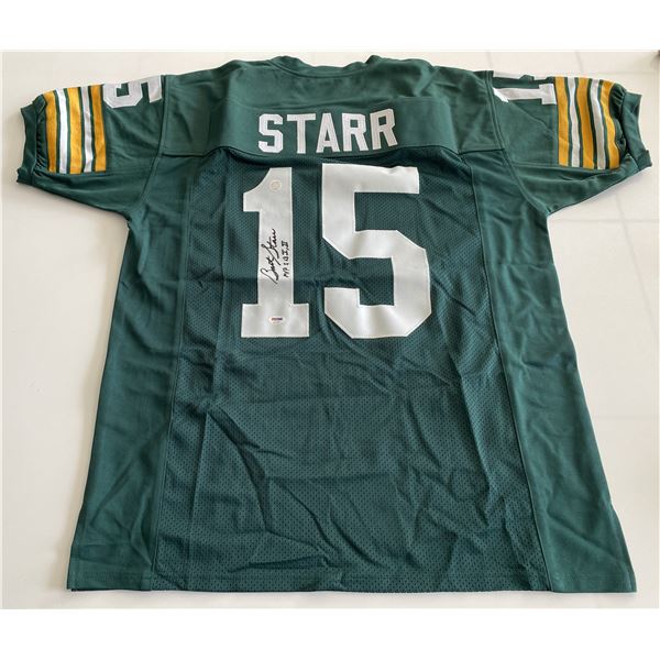 Bart Starr signed jersey- PSA DNA