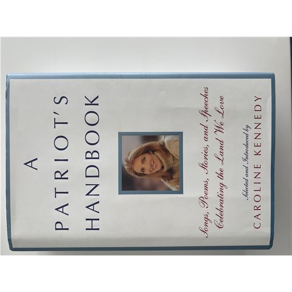 Caroline Kennedy signed book