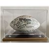 Image 1 : Hall of Fame jim Brown, Tony Dorsett and friends signed football