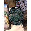 Image 2 : CRATE AND BASKET OF CHRISTMAS LIGHTS AND DECORATIONS