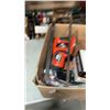 Image 2 : BOX OF TOOLS, SHOP SUPPLIES, BELTS