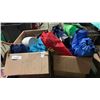 Image 1 : 3 AIR MATTRESSES, SLEEPING BAG, FOLDING KIDS CAMP CHAIRS, CAMP ITEMS