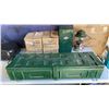 Image 1 : GREEM AMMO CASE, CHAIN HOIST AND 2 CAMP LANTERNS