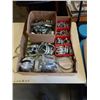 Image 1 : TRAY OF VARIOUS SIZED PIPE HANGERS