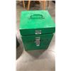 Image 5 : 2 GALVANIZED WATERING CANS AND GALVANIZED PAIL AND WOOD CASE