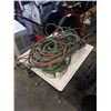 Image 1 : LOT OF OXY ACETELYNE HOSE AND TORCH