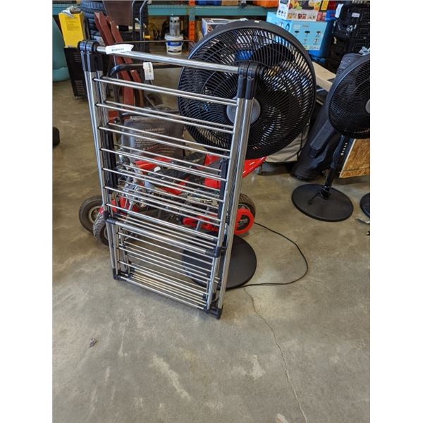 Fan Drying Rack COMFORTMATE 2 IN 1 FAN WORKING WITH DRYING RACK