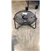 Image 1 : BLACK HIGH VELOSITY 18" METAL FAN