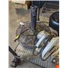 Image 2 : UMBRELLA STAND, HONEYWELL FAN, CIRCULAR SAW AND TOOLS