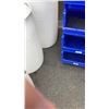 Image 1 : 5 BLUE ACRO STACKING STORAGE BINS - 18 X 20 X 12 INCHES TALL