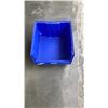 Image 2 : 5 BLUE ACRO STACKING STORAGE BINS - 18 X 20 X 12 INCHES TALL
