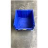 Image 2 : 5 BLUE ACRO STACKING STORAGE BINS - 18 X 20 X 12 INCHES TALL