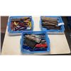 Image 1 : 3 TRAYS OF HAND TOOLS, ALLEN WRENCHES, DRILL BITS