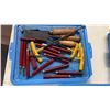 Image 2 : 3 TRAYS OF HAND TOOLS, ALLEN WRENCHES, DRILL BITS
