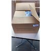 Image 1 : CASE OF NEW OFFICE SUPPLIES INCLUDING STICKY NOTES, PENS, NOTEPADS, PAPER CLIPS, INVISIBLE TAPE AND 