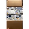 Image 2 : CASE OF NEW OFFICE SUPPLIES INCLUDING STICKY NOTES, PENS, NOTEPADS, PAPER CLIPS, INVISIBLE TAPE AND 