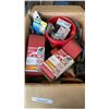 Image 2 : BOX OF TOOLS AND SHOP SUPPLIES, SANDPAPER
