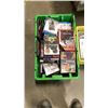 Image 2 : TOTE AND CRATE OF DVDS