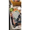Image 2 : TOTE AND BOX OF HALLOWEEN DECORATIONS