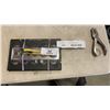 Image 1 : HANDHELD HOLE PUNCH AND X-ACTO KNIFE AND COIN HOLDERS