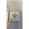 Image 2 : 3 1950 CANADIAN COINS .800 SILVER GEORGE VI - 50 CENT, 25 CENT, 10 CENT