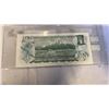 Image 8 : LAST 3 ISSUES CANADIAN $1 BILL - ELIZABETH II - 1954, 1967, 1986