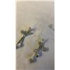 Image 8 : VINTAGE RHINESTONE NECKLACE, EARRINGS, PENDANT, BROOCH, AND SCARF CLIP