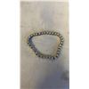 Image 1 : SILVER TONE TENNIS BRACELET WITH WHITE STONES