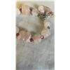 Image 3 : HANDCRAFTED GENUINE STONE BEAD BRACELET MARKED USA PAT
