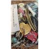 Image 8 : 2 BAGS OF COSTUME JEWLERY AND BEADS