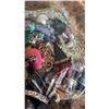 Image 9 : 2 BAGS OF COSTUME JEWLERY AND BEADS