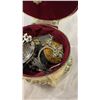 Image 11 : 2 JEWELRY DISPLAYS AND DRESSER BOX WITH JEWELRY