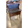 Image 1 : ANTIQUE STONE TOP ROLLDING CART WITH GALLERY